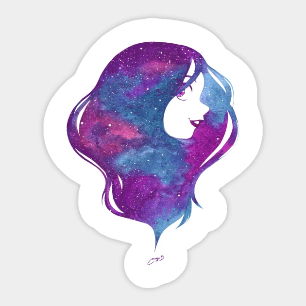 galaxy Sticker by melivillosa